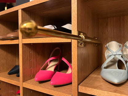 LuxHanger Valet Rod System for the Wardrobe | Bowlift