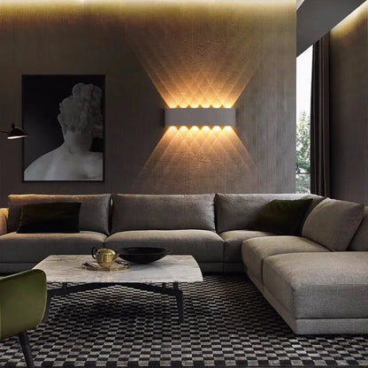 Skanto | Modern White LED Waterproof Wall Lamp