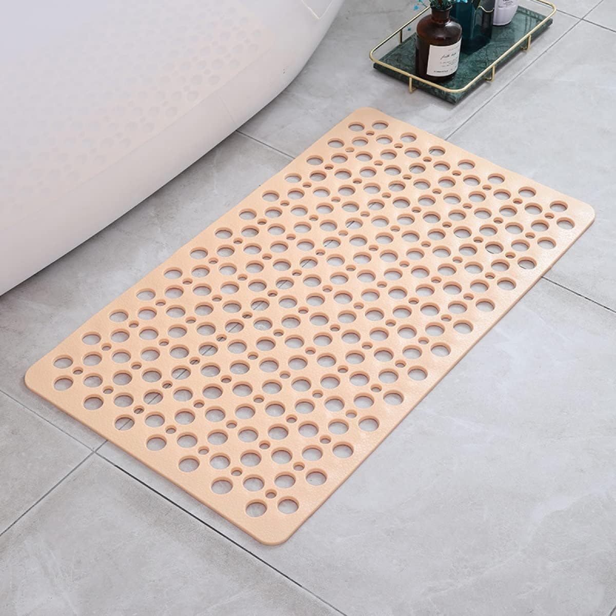 Skanto | Luxury Non-Slip Bath Mat with Suction Cups and Quick-Dry Design