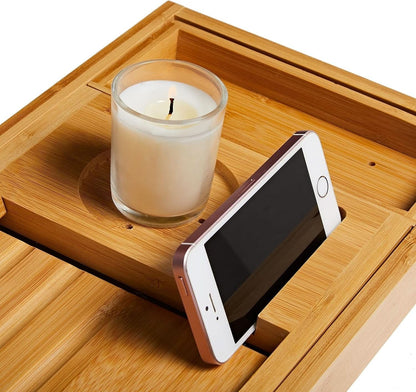 Skanto | BambooBliss – Expandable Bathtub Tray