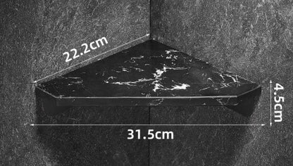 BowLift |  Marble-patterned Bathroom Hardware Set as Individual Piece