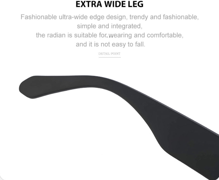BowLift | Black Square UV Protection Sunglasses