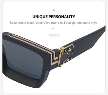 BowLift | Black Square UV Protection Sunglasses