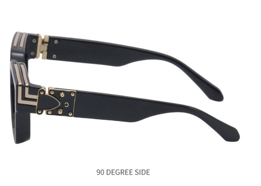 BowLift | Black Square UV Protection Sunglasses
