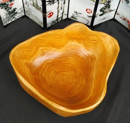 BowLift | Teak Root Wood Decorative Bowl 30cm