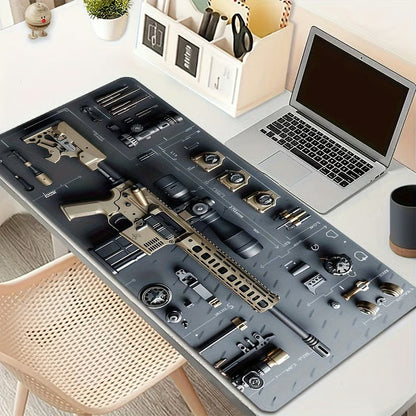 BowLift | Gaming Mouse Pad | Extra Large 35.4" x 15.7" | Non-Slip Military Design