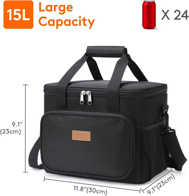 Insulated lunch bag with cooling function, 15 liters | Bowlift