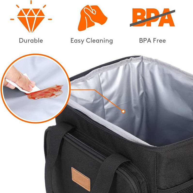 Insulated lunch bag with cooling function, 15 liters | Bowlift
