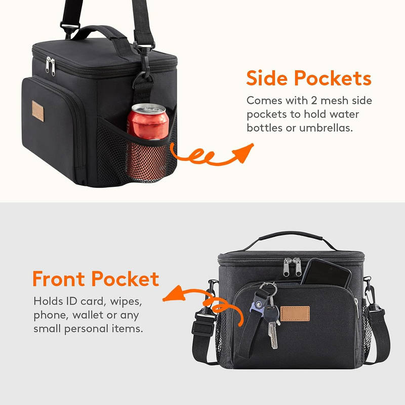 Insulated lunch bag with cooling function, 15 liters | Bowlift