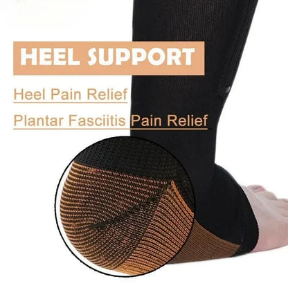 Skanto | Zipper Compression Socks for Support and Relief