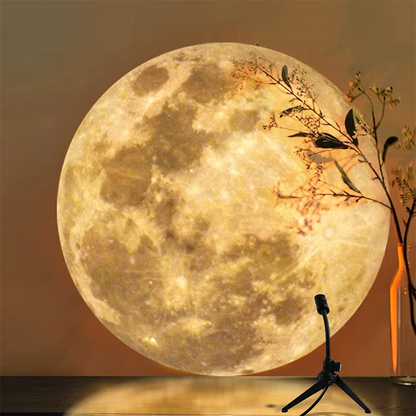 Brehn | Renan - Large unique projection light (Earth and Moon)