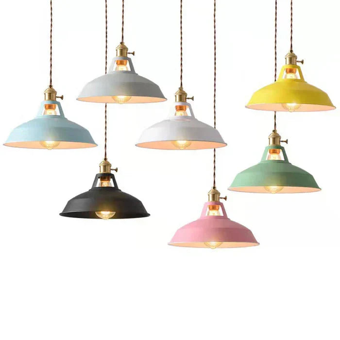 BowLift | Industrial Retro Pendant Lamp - IronGlow