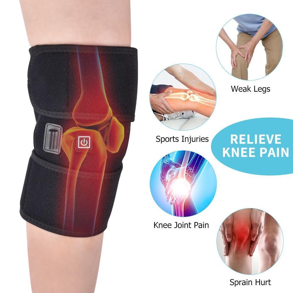 Skanto | Infrared Heated Knee Physiotherapy Massager - Pain Relief Rehabilitation