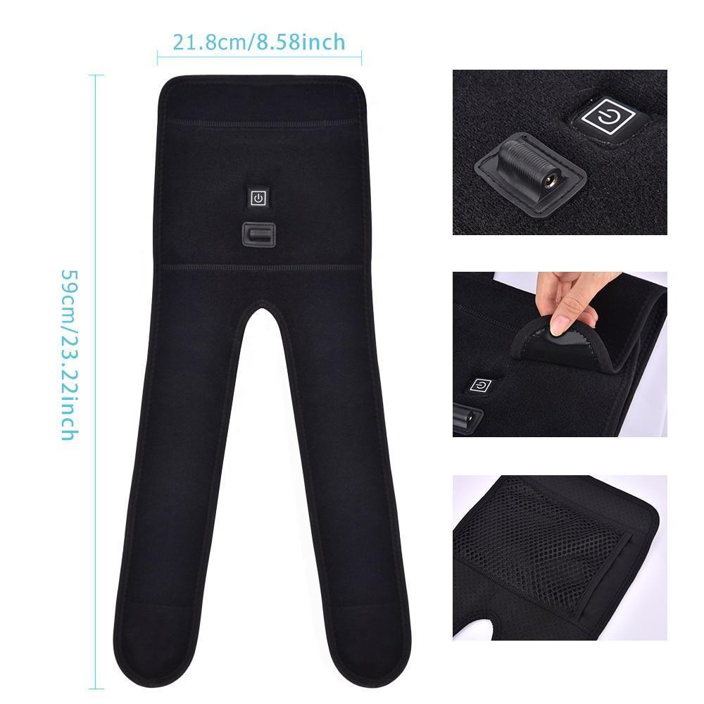 Skanto | Infrared Heated Knee Physiotherapy Massager - Pain Relief Rehabilitation
