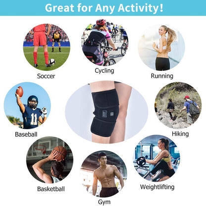Skanto | Infrared Heated Knee Physiotherapy Massager - Pain Relief Rehabilitation