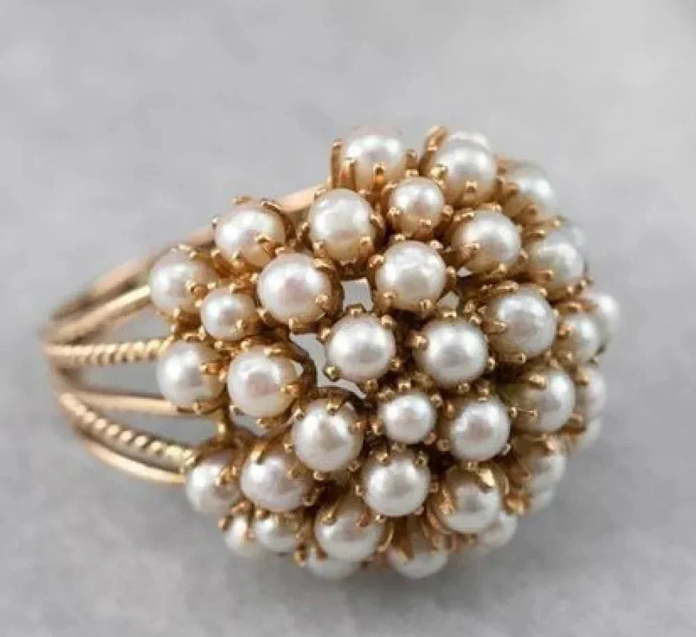 BowLift | Inlaid Pearl Ring