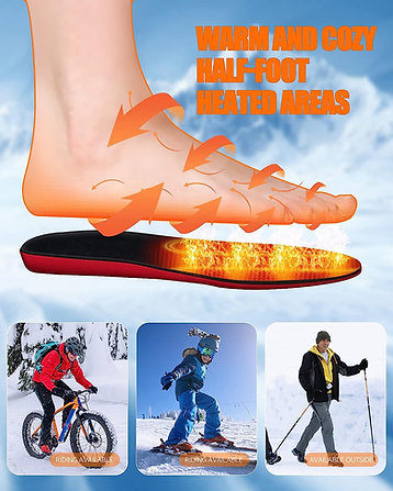 Skanto | USB Rechargeable Heated Insoles