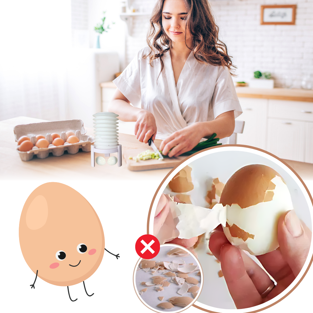 Instant Eggshell Remover Peeler