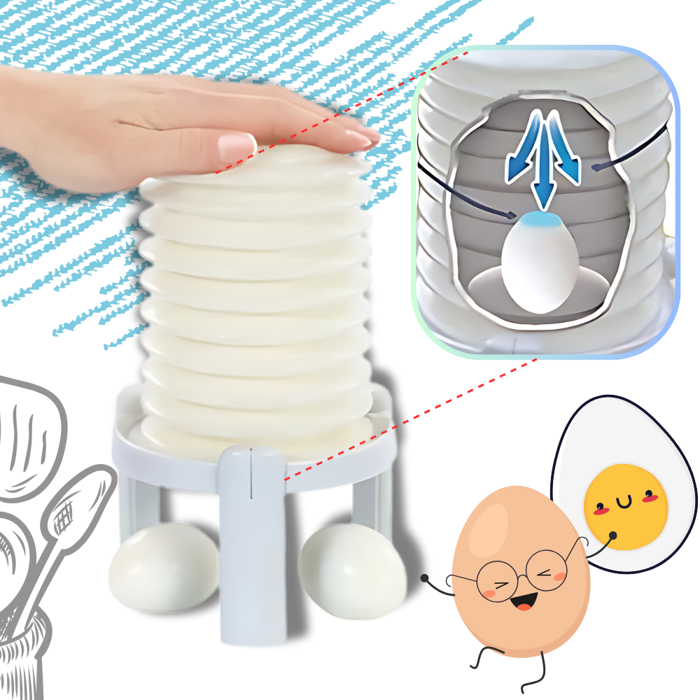 Instant Eggshell Remover Peeler