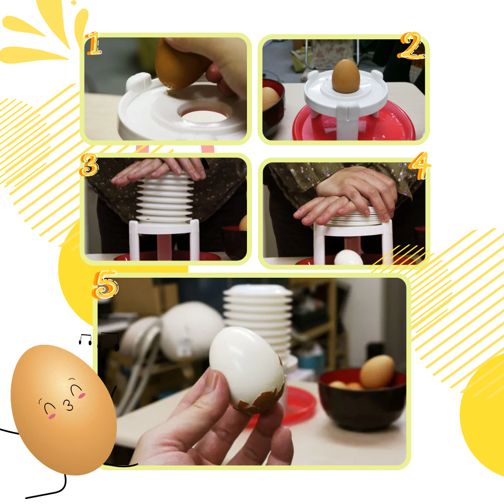 Instant Eggshell Remover Peeler