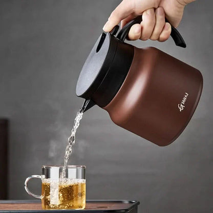 BowLift | Insulated Teapot with Infuser – 800ml Stainless Steel