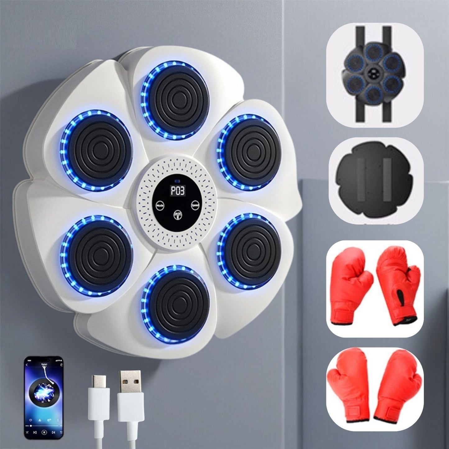 Skanto | Interactive Smart Boxing Machine - PunchTech