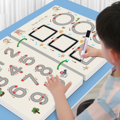BowLift | Reusable Kids Learning Writing Practice Book