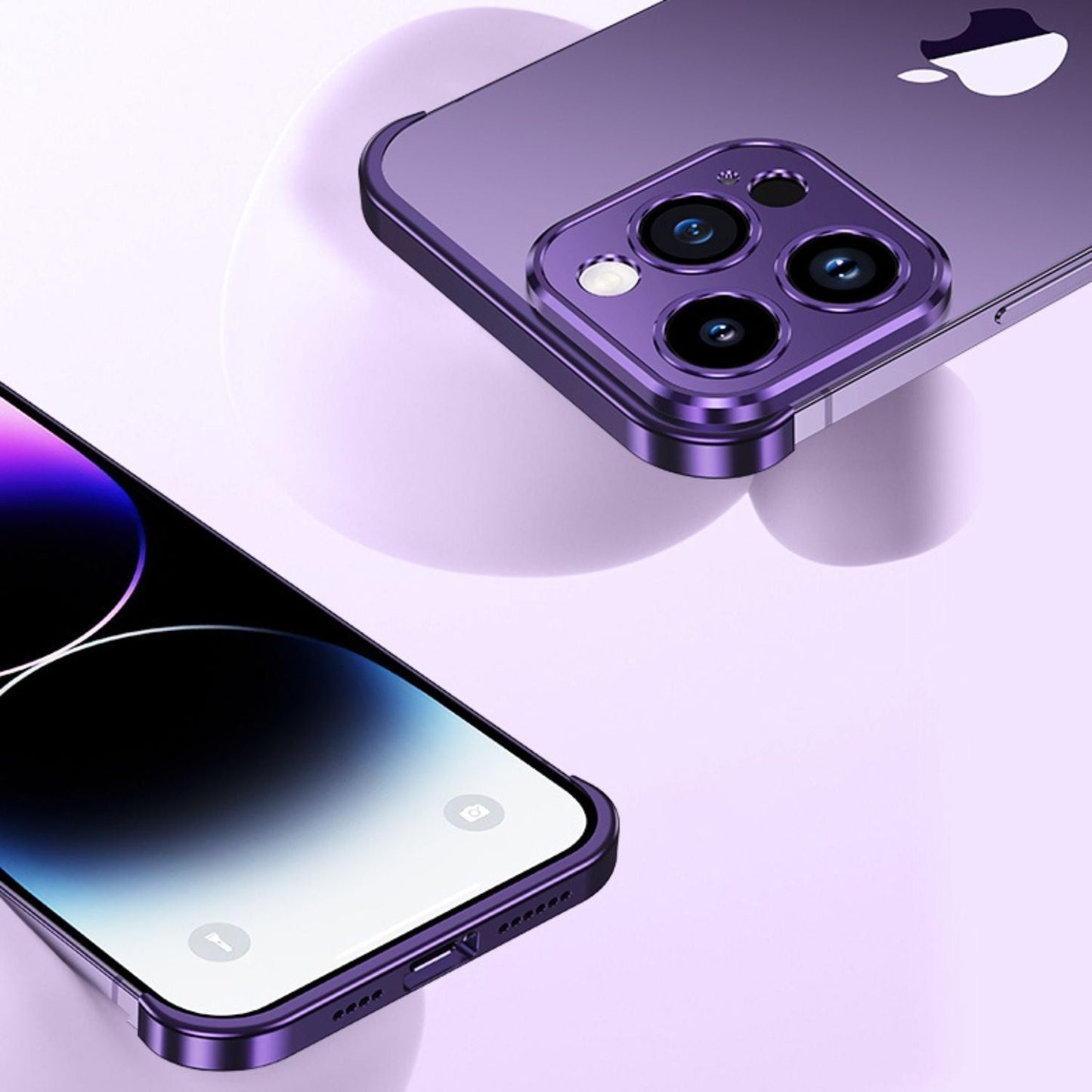 Ultra-Thin Metal Phone Case | Slim and Sturdy | Shockproof Protection for iPhone and Android | Bowlift
