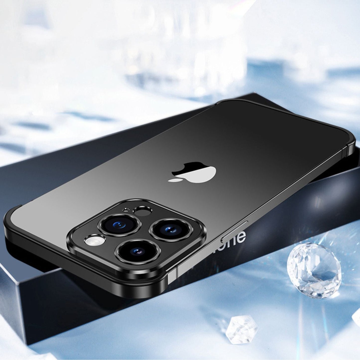 Ultra-Thin Metal Phone Case | Slim and Sturdy | Shockproof Protection for iPhone and Android | Bowlift
