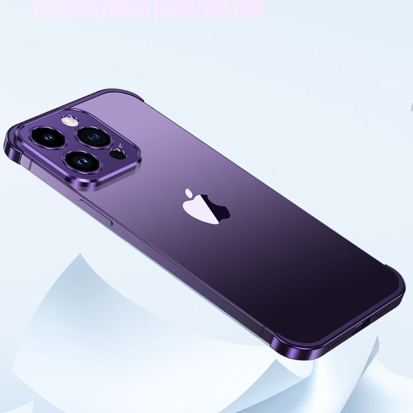 Ultra-Thin Metal Phone Case | Slim and Sturdy | Shockproof Protection for iPhone and Android | Bowlift