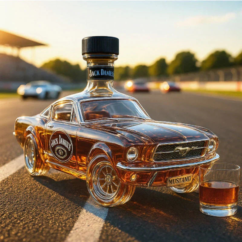 Skanto | OutlawFlask | Limited Edition Bronco Whiskey Bottle