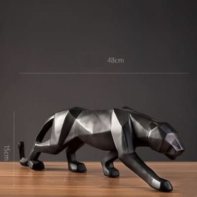 BowLift | Modern Resin Jaguar Figurine for Home Decor
