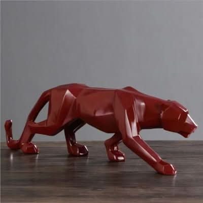 BowLift | Modern Resin Jaguar Figurine for Home Decor