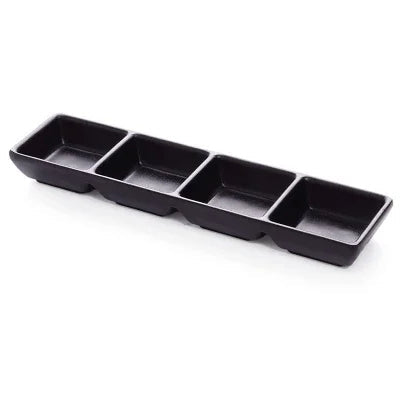 Japanese Melamine Dipping Saucer Plastic Dish Sauce Dispenser | Bowlift