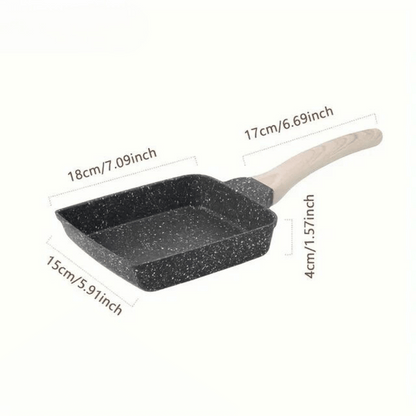 Japanese Omelettes Pan Nonstick Egg Frying Pan Rectangular Frying Pan | Bowlift