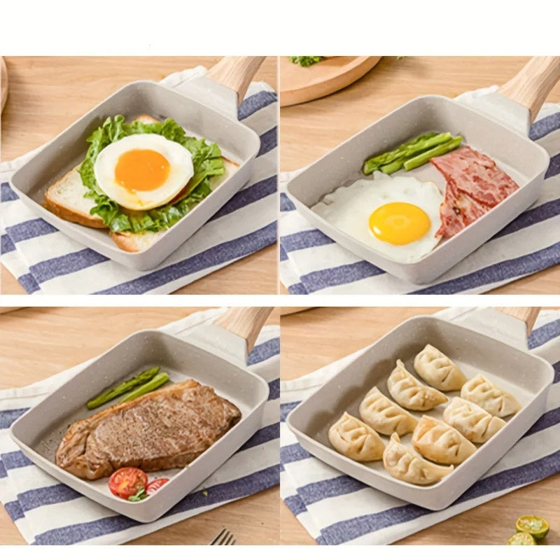 Japanese Omelettes Pan Nonstick Egg Frying Pan Rectangular Frying Pan | Bowlift