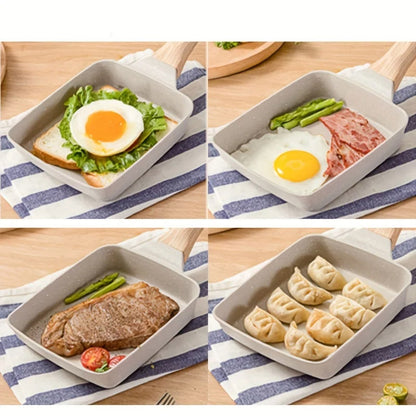Japanese Omelettes Pan Nonstick Egg Frying Pan Rectangular Frying Pan | Bowlift