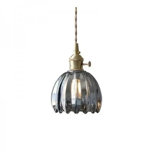 Skanto | Glass Flower Pendant Light – Japanese Style