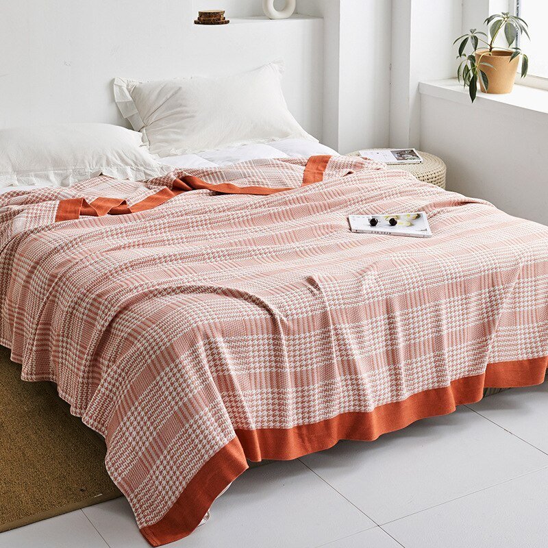 Soft Japanese throw blanket