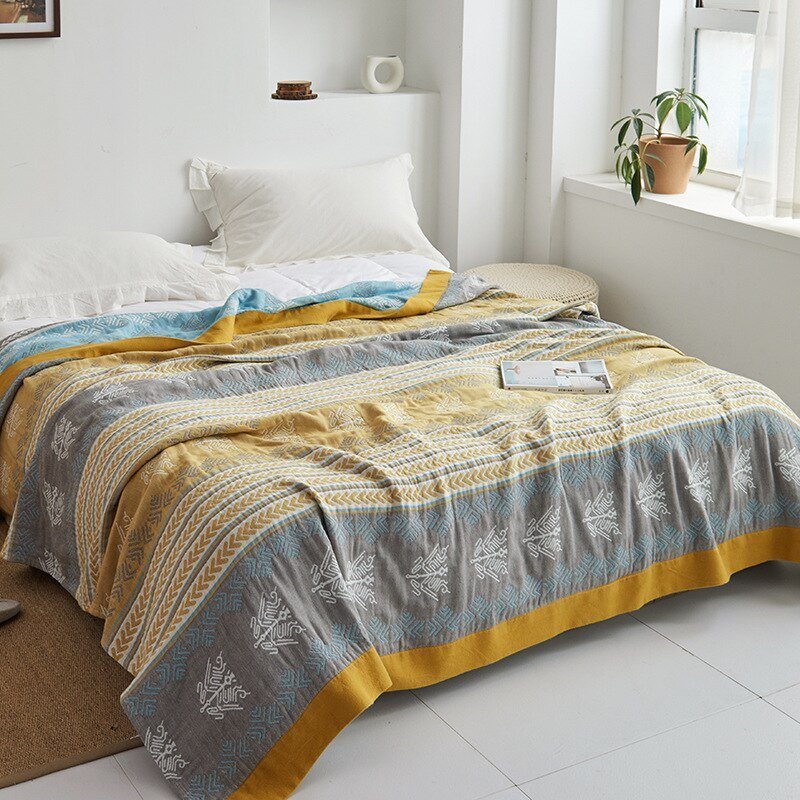 Myk Japanese throw blanket