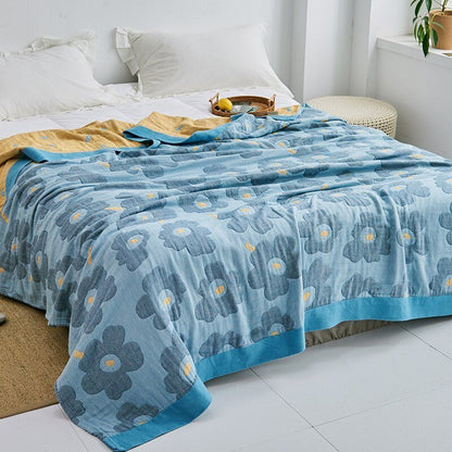 Soft Japanese throw blanket