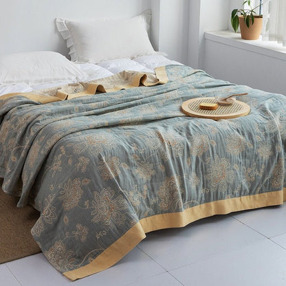 Soft Japanese throw blanket