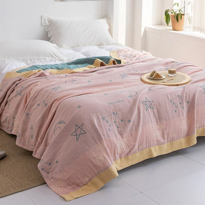 Myk Japanese throw blanket