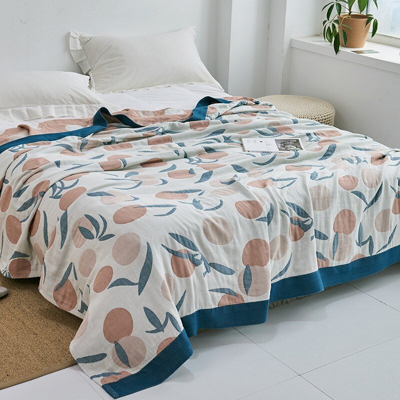 Soft Japanese throw blanket