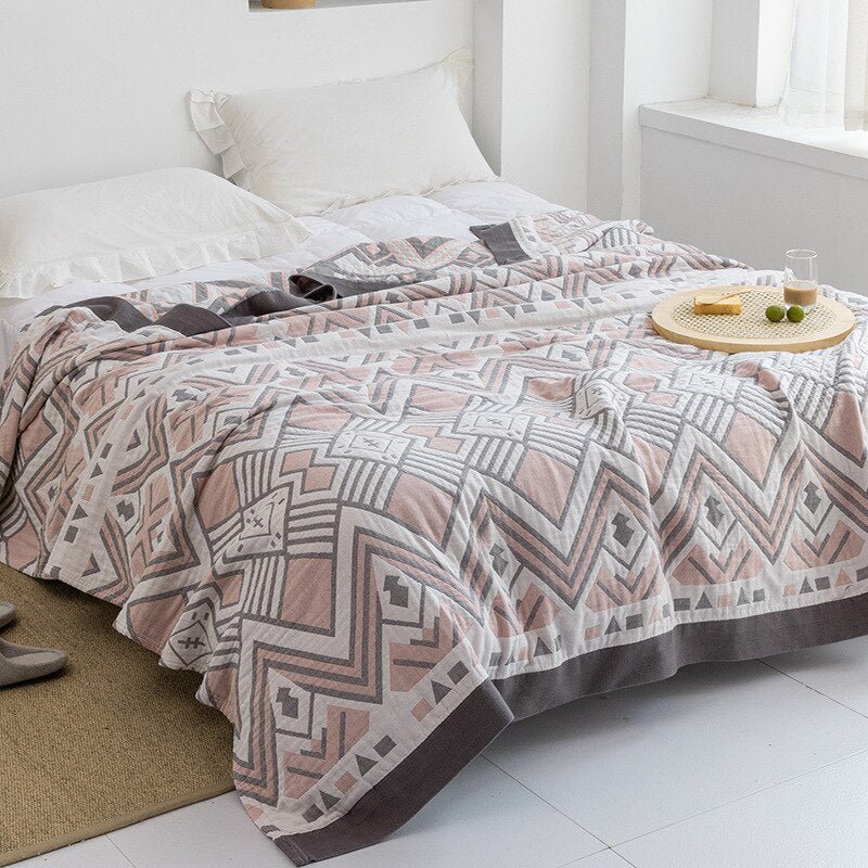 Myk Japanese throw blanket