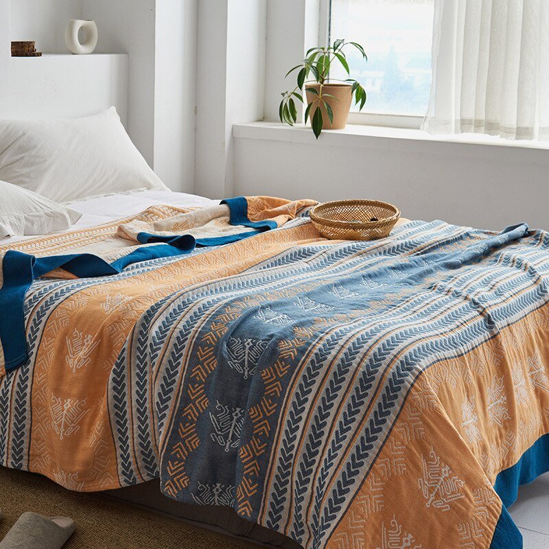 Myk Japanese throw blanket