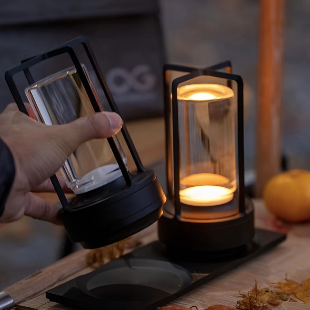 Skanto | Japanese Style LED Touch Table Lamp - ZenLight