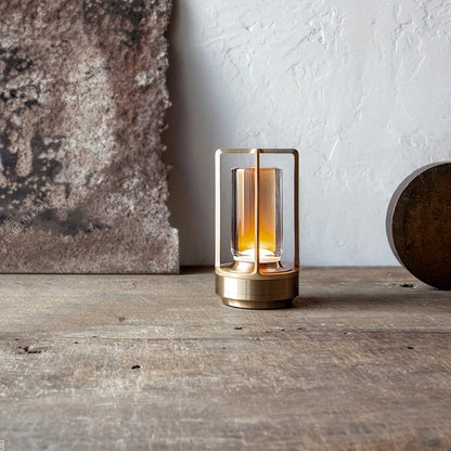Skanto | Japanese Style LED Touch Table Lamp - ZenLight