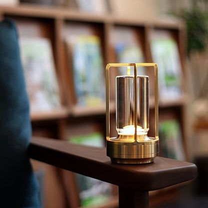 Skanto | Japanese Style LED Touch Table Lamp - ZenLight