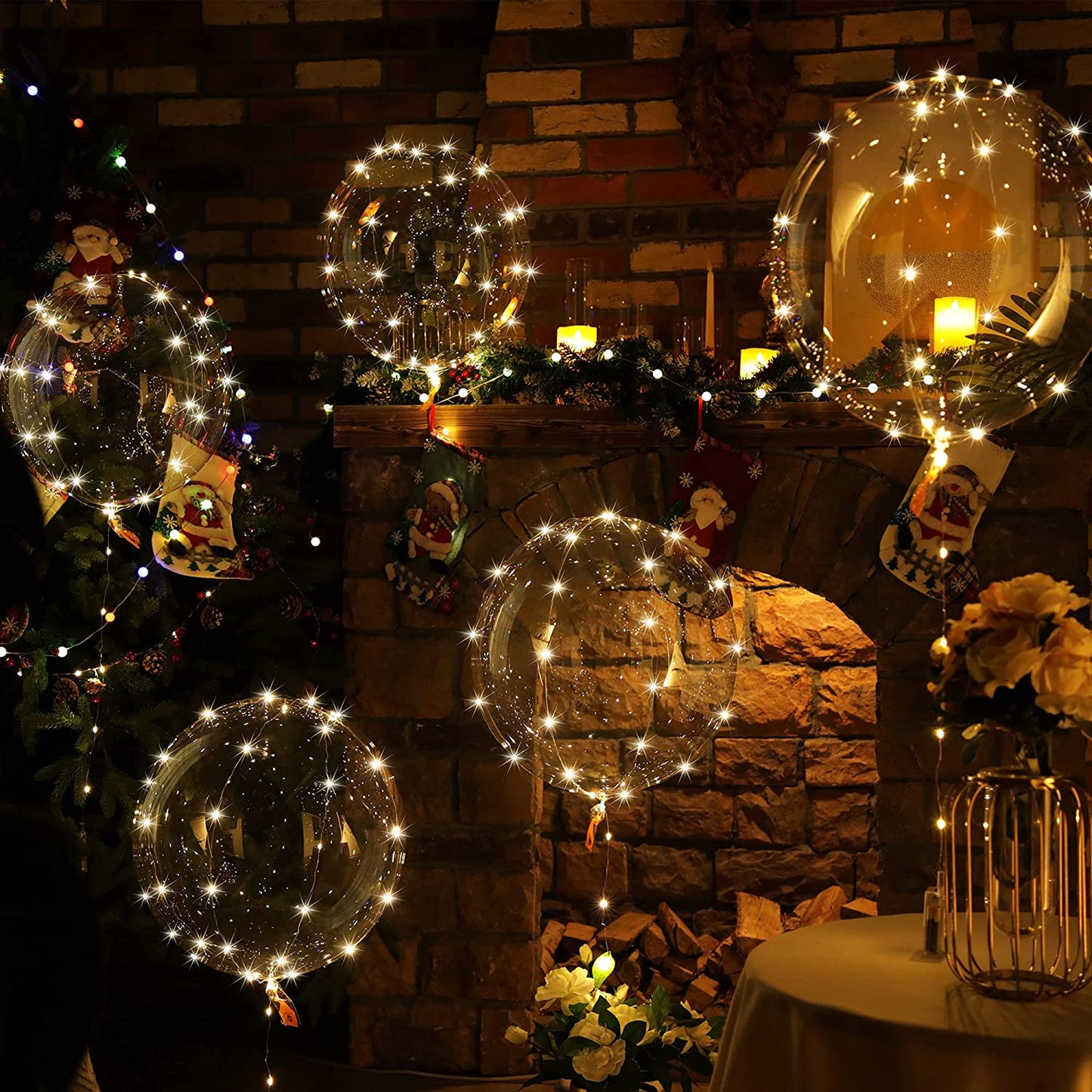 Skanto | LED Light Party Balloons | Ultra-Durable, Customizable & Perfect for Birthdays and Weddings